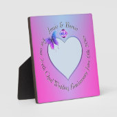 Foto voor 24th Wedding Jubileum Plaque Fotoplaat (Voorkant)