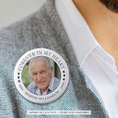 Foto voor altijd in mijn hart ronde button 5,7 cm