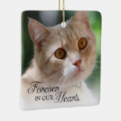 Foto voor altijd in ons hart keramisch ornament (Rechts)