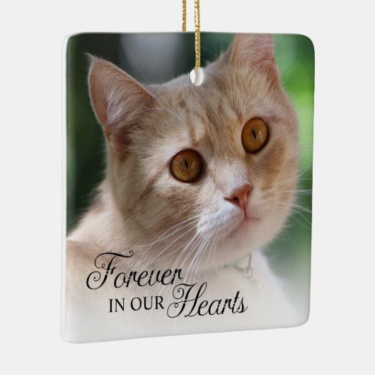 Foto voor altijd in ons hart keramisch ornament (Rechts)