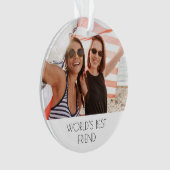Foto voor beste vrienden ornament (voorkant)