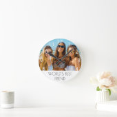Foto voor beste vrienden ronde klok (Huis)
