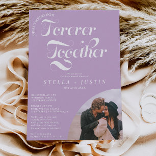 foto voor eeuwig lavender repetitief diner kaart