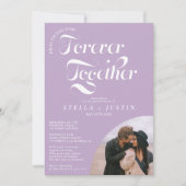 foto voor eeuwig lavender repetitief diner kaart (Voorkant)