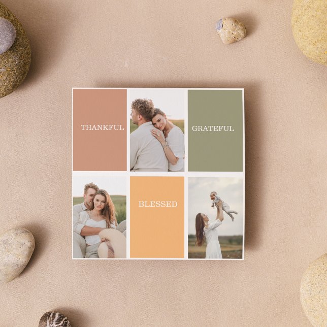 Foto voor familiekollage | Dankful Blessed Gratefu (Creator heeft geüpload)