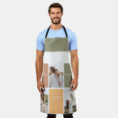 Foto voor familiekollage | Dankful Blessed Gratefu Schort (Gedragen)