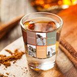 Foto voor familiekollage | Dankful Blessed Gratefu Shot Glas<br><div class="desc">Foto voor familiekollage | Dankful Blessed Grateful</div>