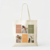 Foto voor familiekollage | Dankful Blessed Gratefu Tote Bag (Voorkant)
