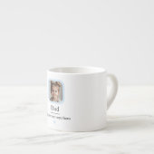 Foto voor papa | "Jij bent mijn superheld Espresso Kop (Voorkant rechts)