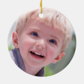 Foto voor ruimtevaart personaliseren ornament (Achterkant)