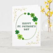 Foto voor St. Patrick's Day Kaart (Gele Bloem)