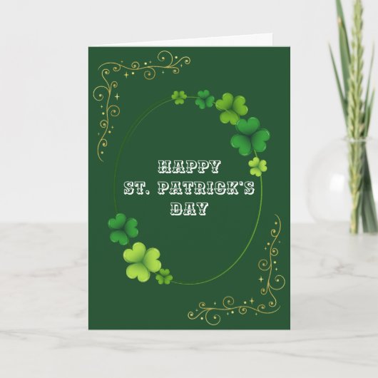 Foto voor St. Patrick's Day Kaart (Voorkant)