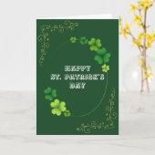 Foto voor St. Patrick's Day Kaart (Gele Bloem)