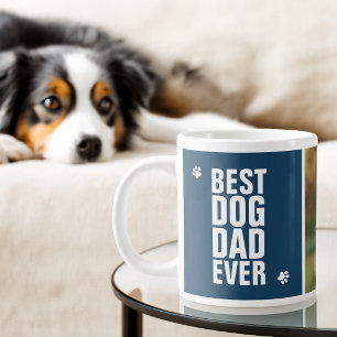 Foto voor Vaderdag: Beste Hond Papa Ooit Grote Koffiekop