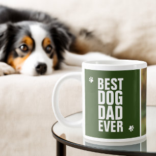 Foto voor Vaderdag: Beste Hond Papa ooit Grote Koffiekop