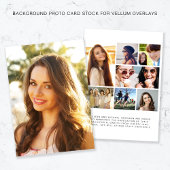 Foto voor Vellum Overlay Afstuderen Aankondiging