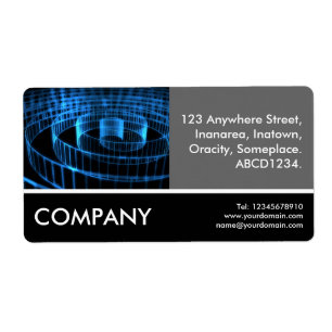 Foto voor zakelijk gebruik - spiral etiket