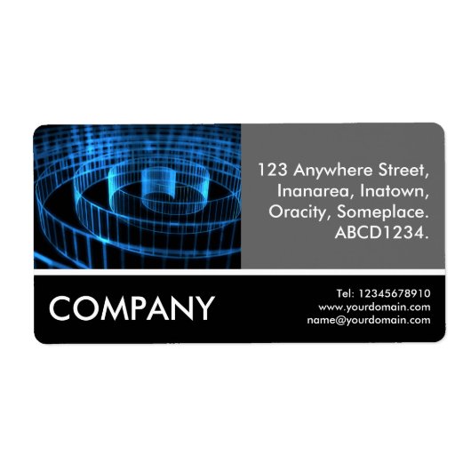 Foto voor zakelijk gebruik - spiral etiket (Voorkant)