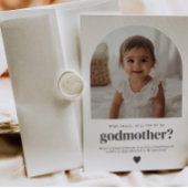 Foto voorstel voor godmoeder kaart