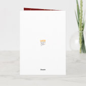 Foto Vrede Liefde Joy Quote Script Gold Star Moder Feestdagen Kaart (Achterkant)