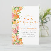 Foto Vrijgezellenfeest Citrus Main Squeeze Kaart (Staand voorkant)