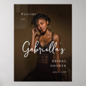 Foto Vrijgezellenfeest modern welkom Poster (Voorkant)