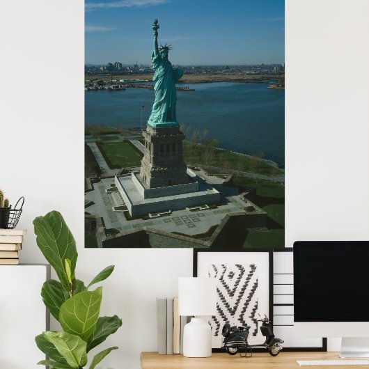 Foto Vrijheidsbeeld - 3 Poster (Thuiskantoor)