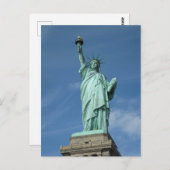 Foto vrijheidsbeeld briefkaart (Voorkant / Achterkant)
