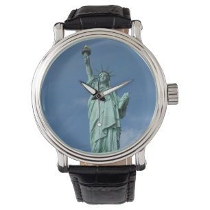 Foto vrijheidsbeeld horloge