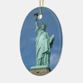 Foto vrijheidsbeeld keramisch ornament (Links)