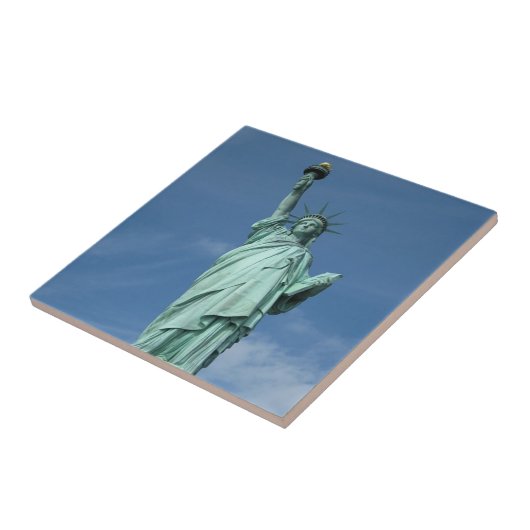 Foto vrijheidsbeeld tegeltje (Zijkant)