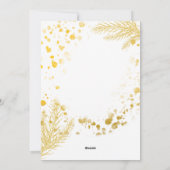 Foto Vrolijk Kerstfeest Gelukkig Nieuwjaar geperso Feestdagenkaart (Achterkant)