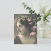Foto Vrouw (2) Briefkaart (Staand voorkant)