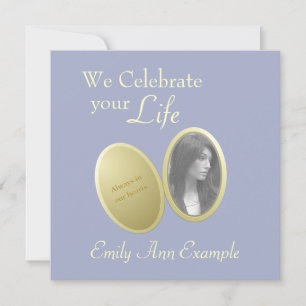 foto: Wake / (woon) begrafenis Kaart