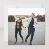 Foto Waterverf Cocktail Sip Hooray Bruiloft Save The Date (Achterkant)