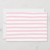 Foto Waterverf Een in een meloen Eerste Verjaardag Kaart (Achterkant)