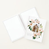 Foto Waterverf Flowers Gastenboek Notitieboek (Binnen)