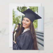 Foto Waterverf Vrouw Tandarts Afstuderen Kaart (Achterkant)