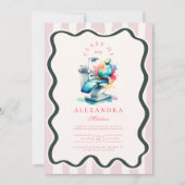 Foto Waterverf Vrouw Tandarts Afstuderen Kaart (Voorkant)