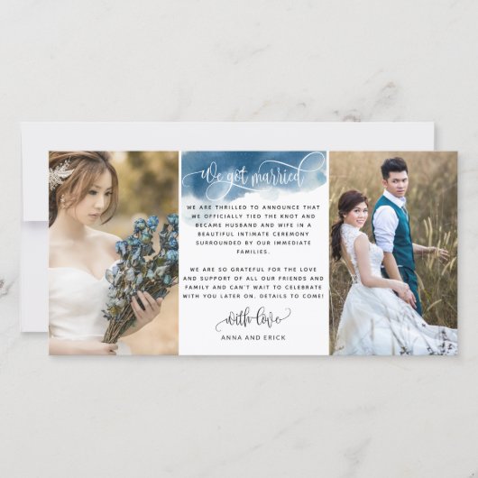 Foto: We hebben huwelijkshuwelijk / aankondiging v (Voorkant)