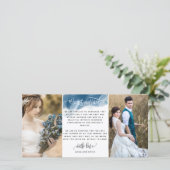 Foto: We hebben huwelijkshuwelijk / aankondiging v (Staand voorkant)