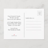 Foto We hebben verplaatst Script Nieuw Home Adres  Aankondigingskaart (Achterkant)