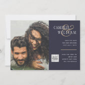 FOTO Weddenschap QR-code invullen Opslagdatum BLUE Kaart (Voorkant)