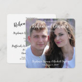 Foto Weddenschap-repetitie Kaart (Voorkant / Achterkant)