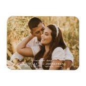 Foto Weddenschap Save the Date Magnet Magneet (Horizontaal)