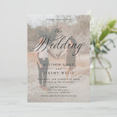 Foto Weddenschap Uitnodiging (Staand voorkant)