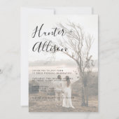 Foto Weddenschap Uitnodiging (Voorkant)