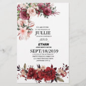 Foto Weddenschap Uitnodiging Briefpapier (Voorkant)