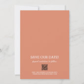 Foto Wedding Coral Save The Date (Achterkant)