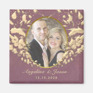 Foto Wedding Favor Magnet